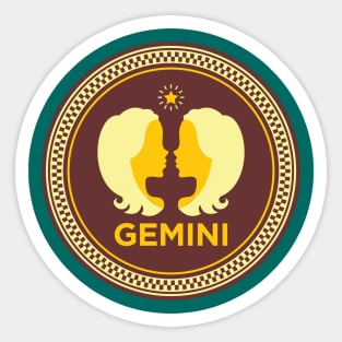 Gemini Sticker